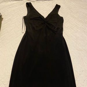 Black dress knee high